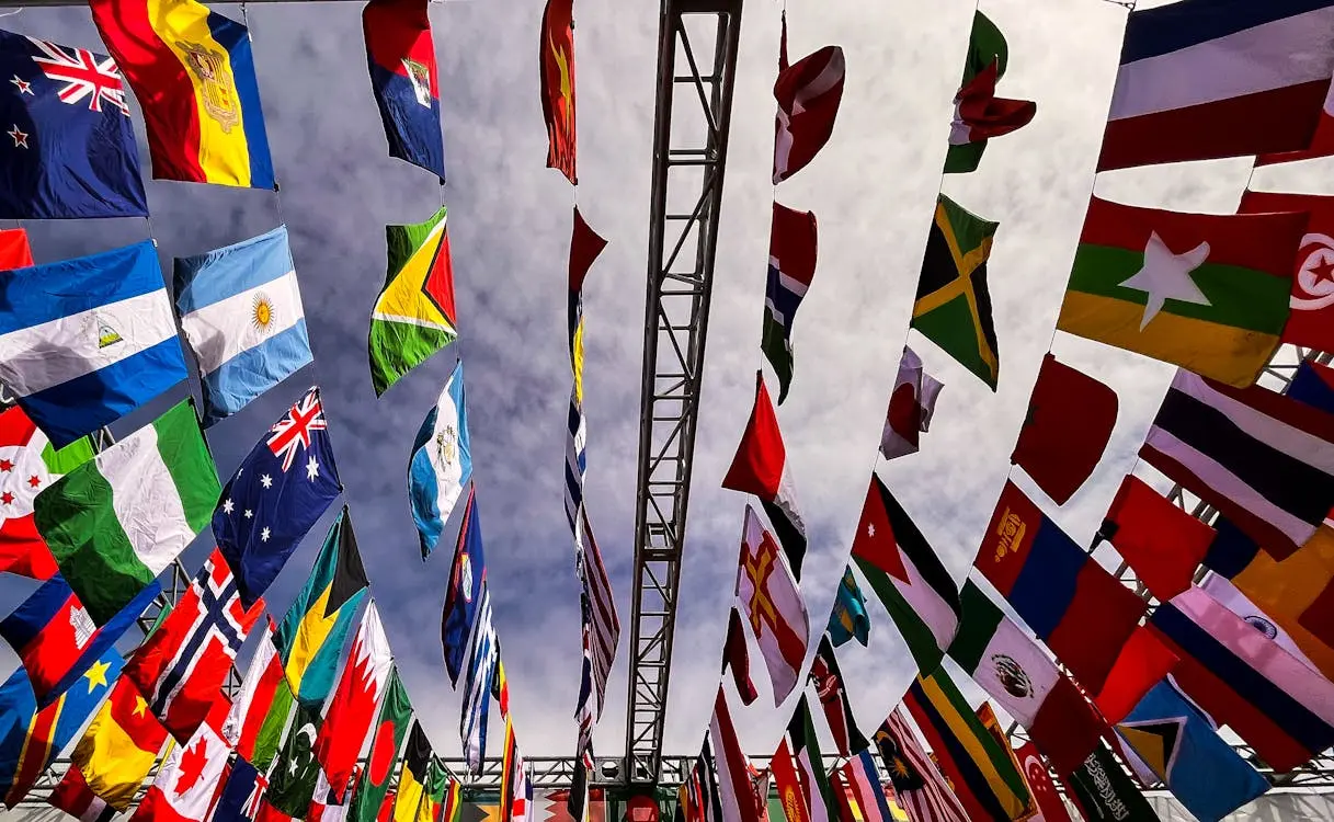International flags